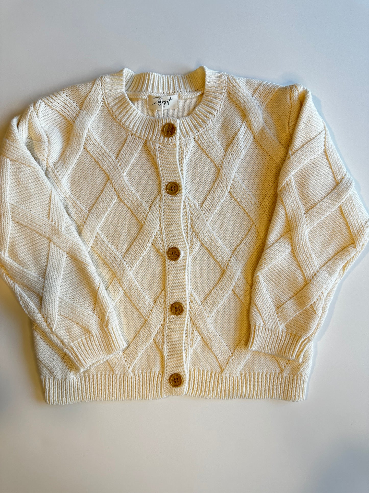 Off White Cloud Knit Set