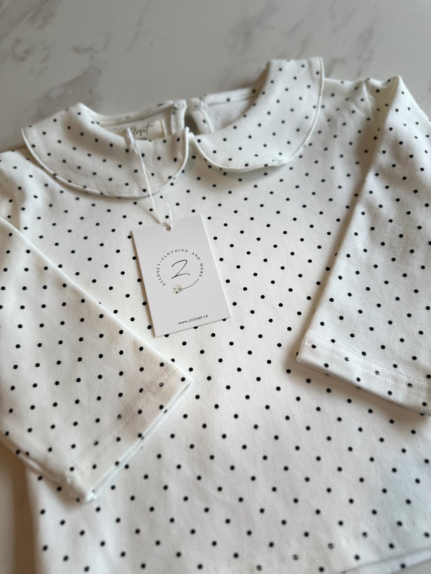 Dots Collar Shirt